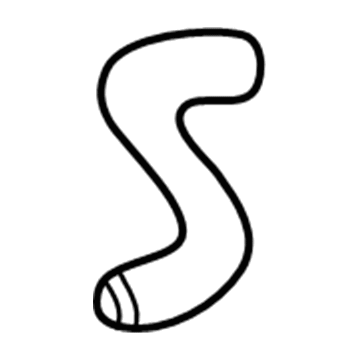 Lexus 16571-50190 Hose, Radiator, NO.1
