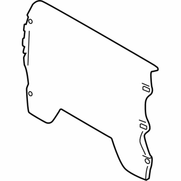 Toyota 76971-0A010 COVER, RR UNDER