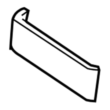 Lexus 71867-33040-A0 Shield, Front Seat Cushion, Inner NO.1 RH
