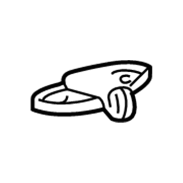 Lexus 81116-30860 Bracket, HEADLAMP, A