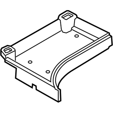 Hyundai 85760-A5000-RY Tray Assembly-Luggage Side, RH