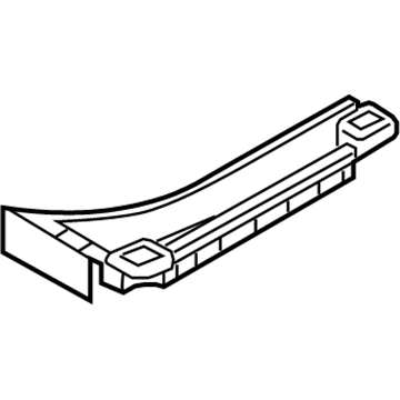 Hyundai 85750-A5000-RY Tray Assembly-Luggage Side, LH