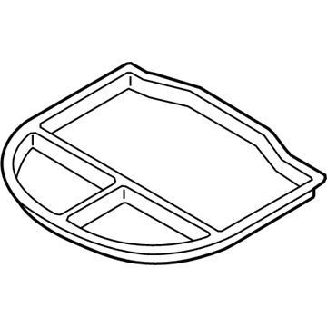 Hyundai 85755-A5000-RY Tray Assembly-Luggage, Center