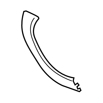 BMW 51-41-7-468-709 TRIM COVER, PULL STRAP, LEFT
