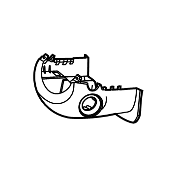 Hyundai 84852-CW000-NNB SHROUD-STEERING COLUMN LWR