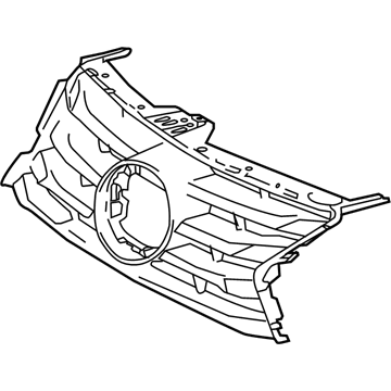 Lexus 53112-53300 Grille, Radiator, Inside