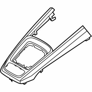 Hyundai 84650-K2EJ0-MMS Cover Assembly-Console UPR