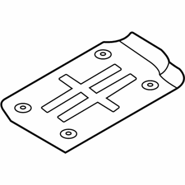 Hyundai 31220-CW000 PROTECTOR-FUEL TANK HEAT