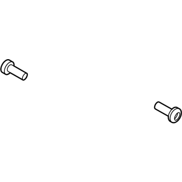 Ford -W504775-S451 Seat Belt Assembly Screw