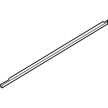 BMW 51-35-7-178-013 Outer Weatherstrip, Rear Left Door