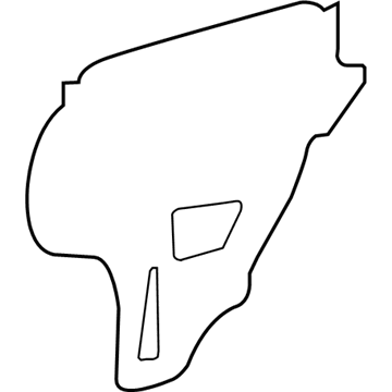 Toyota 67841-52260 Water Shield