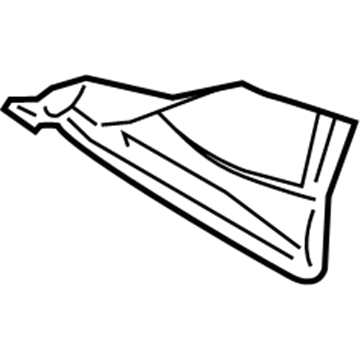 GM 25751098 Plenum Panel