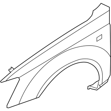Hyundai 66310-3K300 Panel Assembly-Fender, LH