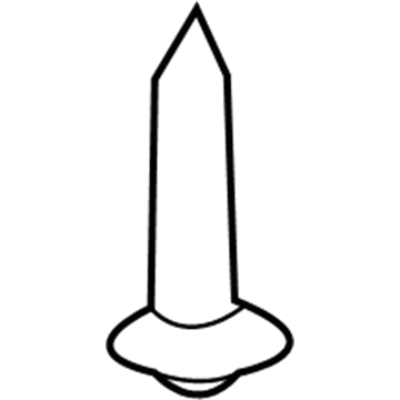 Mopar 6104568AA Screw-Tapping Round Head