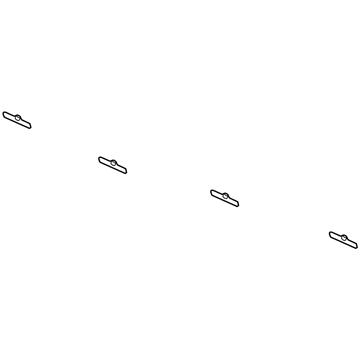 Mopar 68118827AA REINFMNT-Roof Rail