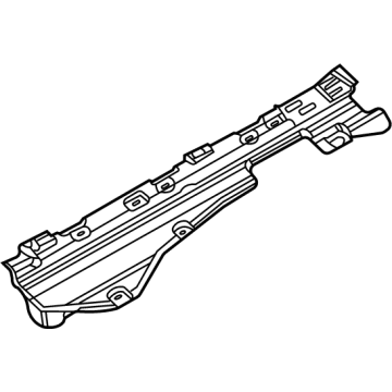 Mopar 68360204AD MOLDING-SIDE RAIL