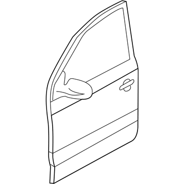 Kia 760031F020 Panel Assembly-Front Door LH