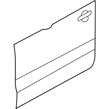 Kia 761111F010 Panel-Front Door Outer LH