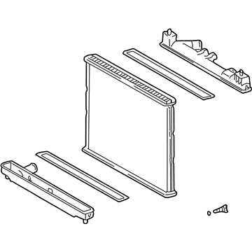 Toyota 16400-21121 Radiator Assembly