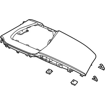 Acura 77105-TYA-A04ZB PAD, PASS *NH900L*