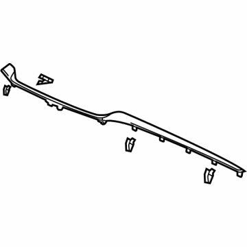 Acura 77220-TYA-A04ZA Garnish Assembly*Yr632L*