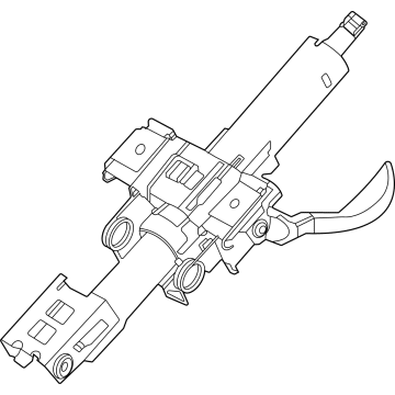 Nissan 48810-5MP0A COLUMN ASSY-STEERING, UPPER