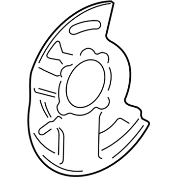 Lexus 47781-60140 Cover, Disc Brake Dust
