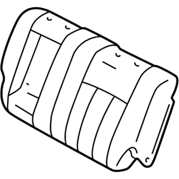 Toyota 71078-60540-A1 Seat Back Cover