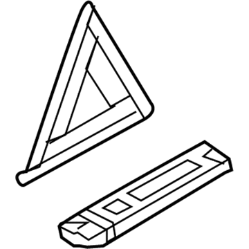 GM 93199657 Warning Triangle