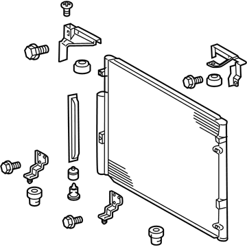 Lexus 88460-60400 CONDENSER Assembly