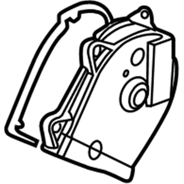 Acura 11822-RCA-A00 Gasket, Front Timing Belt (Upper)