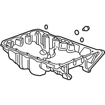 Honda 11200-RDA-A00 Pan, Oil