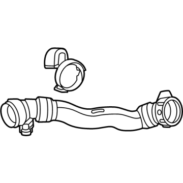 BMW 17-12-8-096-427 HOSE, COOLANT RADIATOR - THE