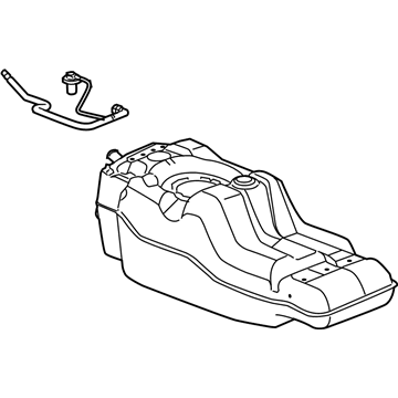 GM 25873211 Fuel Tank
