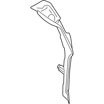 BMW 63-21-9-491-403 TRIM, DRIP RAIL, LEFT