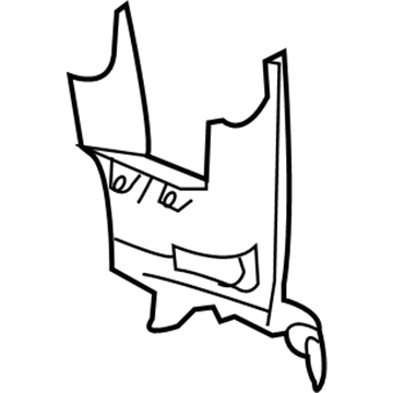 GM 88995526 Rear Trim Panel