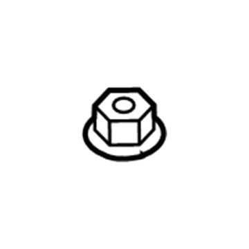 Ford -W710645-S440 Transmission Mount Bracket Nut