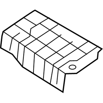 Nissan 74762-1AA0A INSULATOR-Heat, Rear Floor