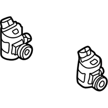 Kia 985103K010 Motor & Pump-Windshield Washer
