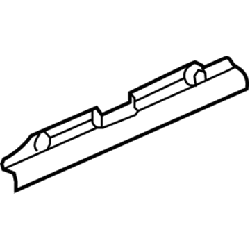 BMW 52-10-7-243-557 Covering Seat Rail Left