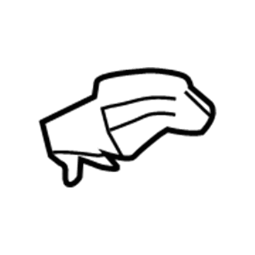 BMW 52-10-7-293-623 Trim, Seat Inner Left