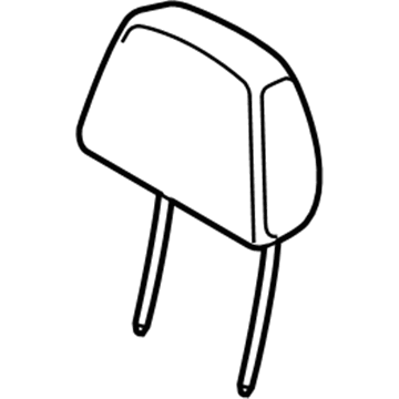 BMW 52-10-7-211-770 Head Rest Cloth