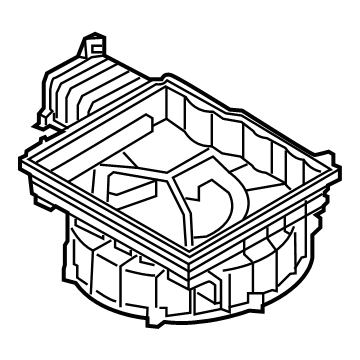 Kia 97114K0000 Case-Blower, UPR