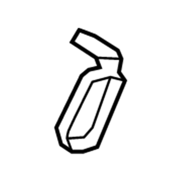 Honda 84142-SCV-A11ZA Cap, R. RR. Pillar *NH220L* (CLEAR GRAY)