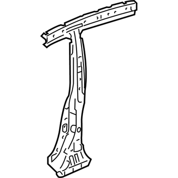 Honda 63210-TM8-307ZZ Stiffener Set, R. Center Pillar