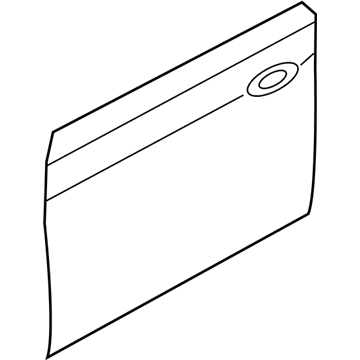 Hyundai 76111-2W000 Panel-Front Door Outer, LH