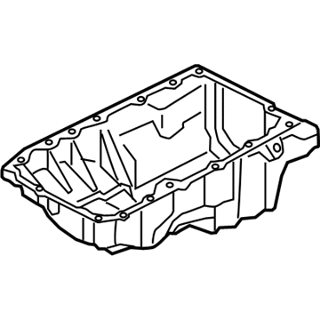 BMW 11-13-8-580-122 Oil Pan
