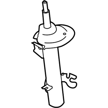 BMW 31-31-6-780-465 Front Left Spring Strut