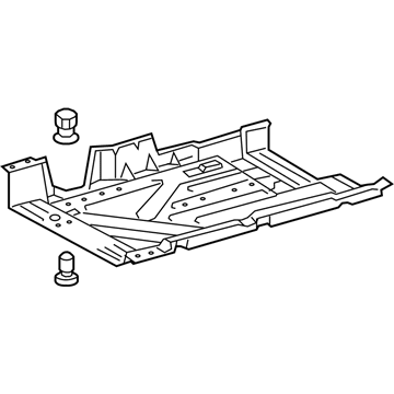 Lexus 58167-0E042 Cover, FR Floor, Ctr