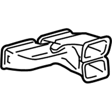 Toyota 88576-60050 Floor Duct